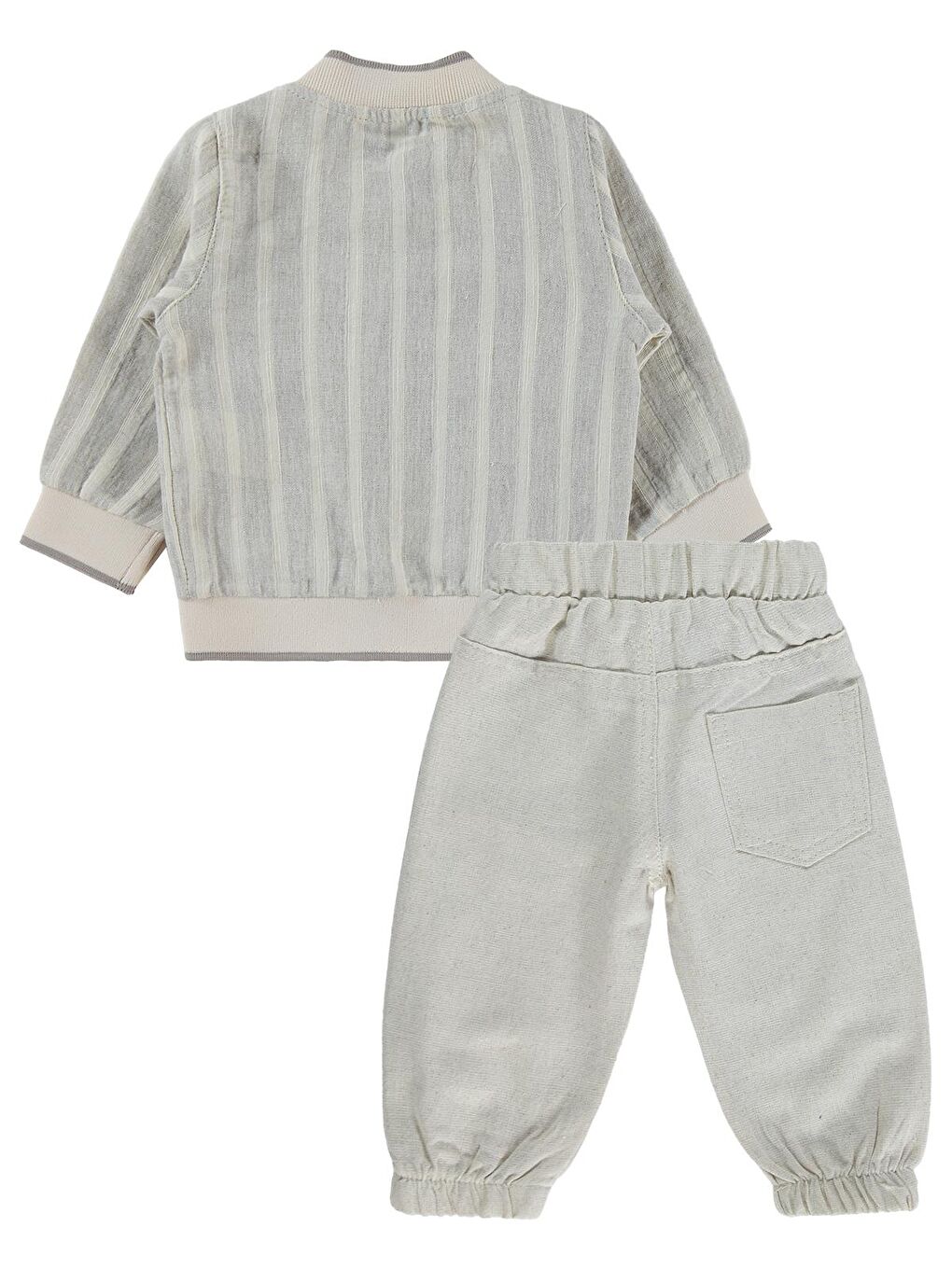 Ceketli 3 Lü 6-18 Ay Takım - Bej-3