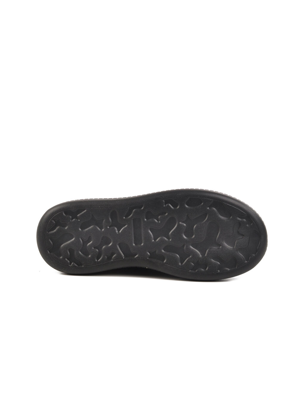 Siyah Kalın Taban Kadın Sneaker T-300 Z-4