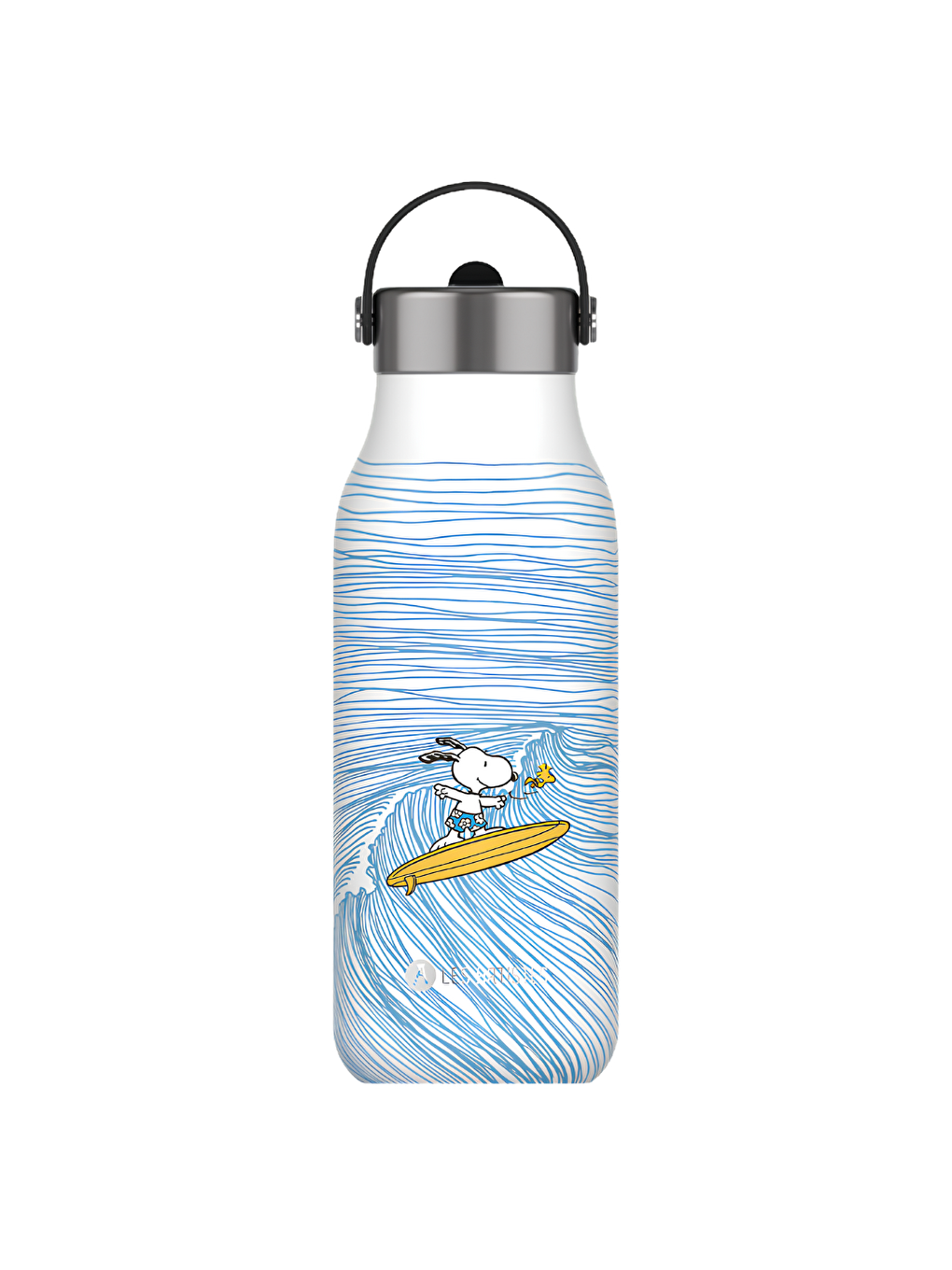 Karışık Isı Yalıtımlı Çelik Termos 1000ml Surfing Snoopy