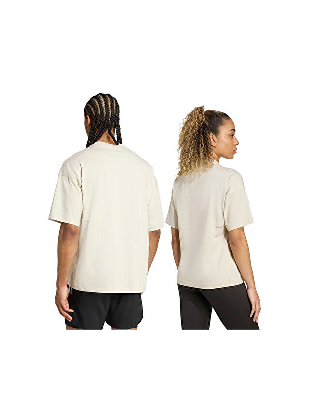 Ekru Adi365 Hk T Uf Unisex Koşu Tişörtü Jm4246 Krem-11
