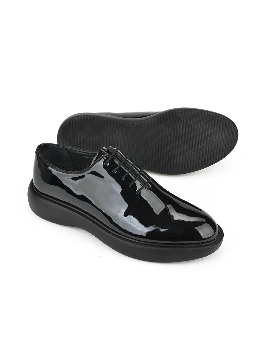 Erkek Vegan Deri Ayakkabı 1511023Z70906 Siyah-3