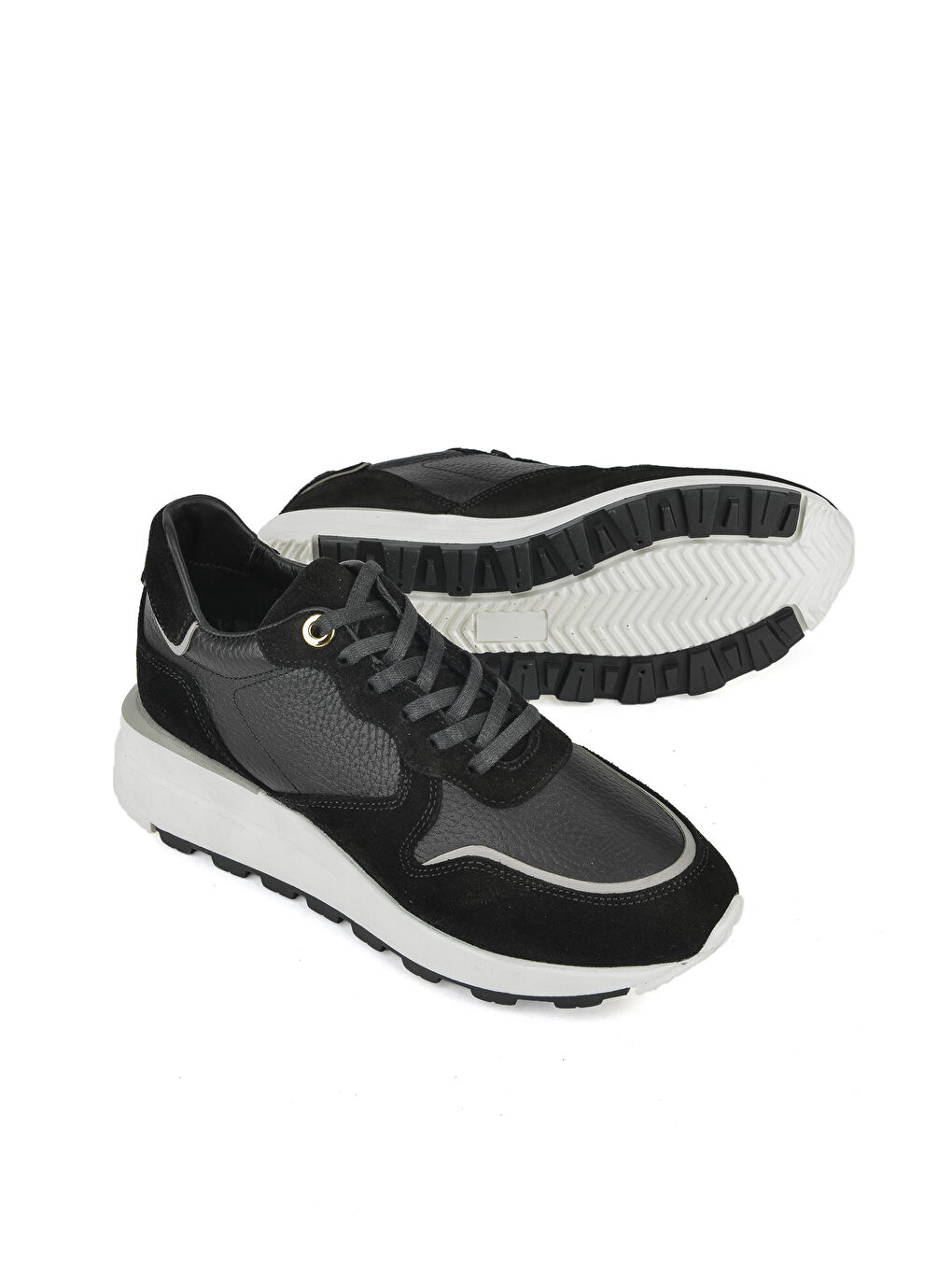Kadın Hakiki Deri Sneaker 1431000Z5831 Siyah-1