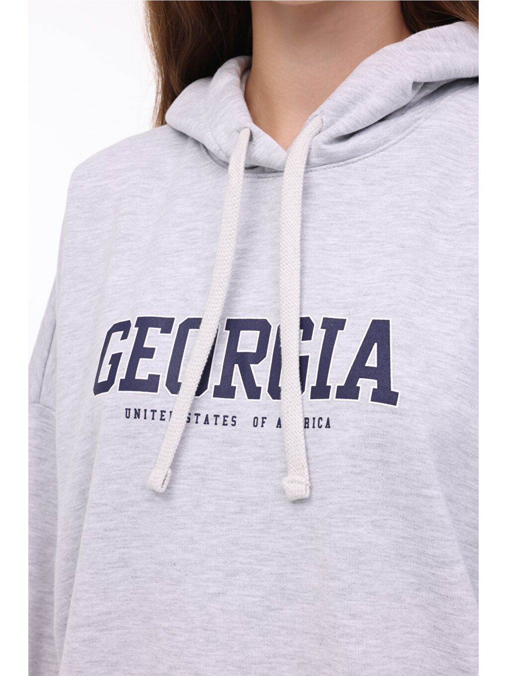 Kinetix Gri WL LYRA-YD 17LYRA01 4PR GRI MELANJ Kadın Sweatshirt - 3