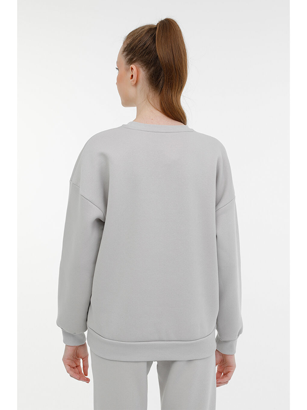 Kinetix WL RACHEL 16SDK203 3PR Gri Kadın Sweatshirt - 1