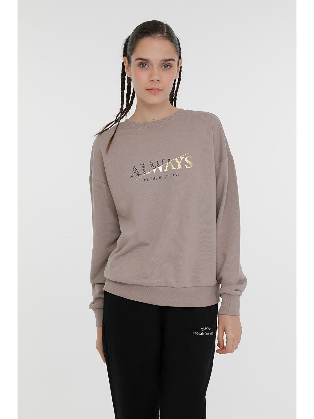 Kinetix Vizon WL DELLA 16GD22 3PR Vizon Kadın Sweatshirt