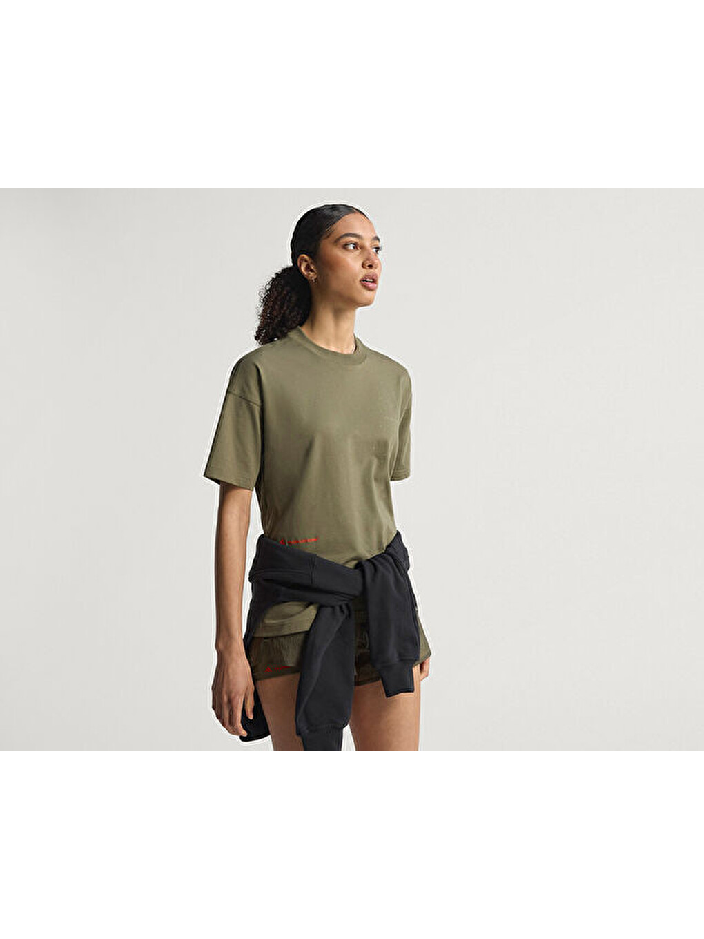 Adi365 Hk T Uf Unisex Koşu Tişörtü Ka8984 Haki-8