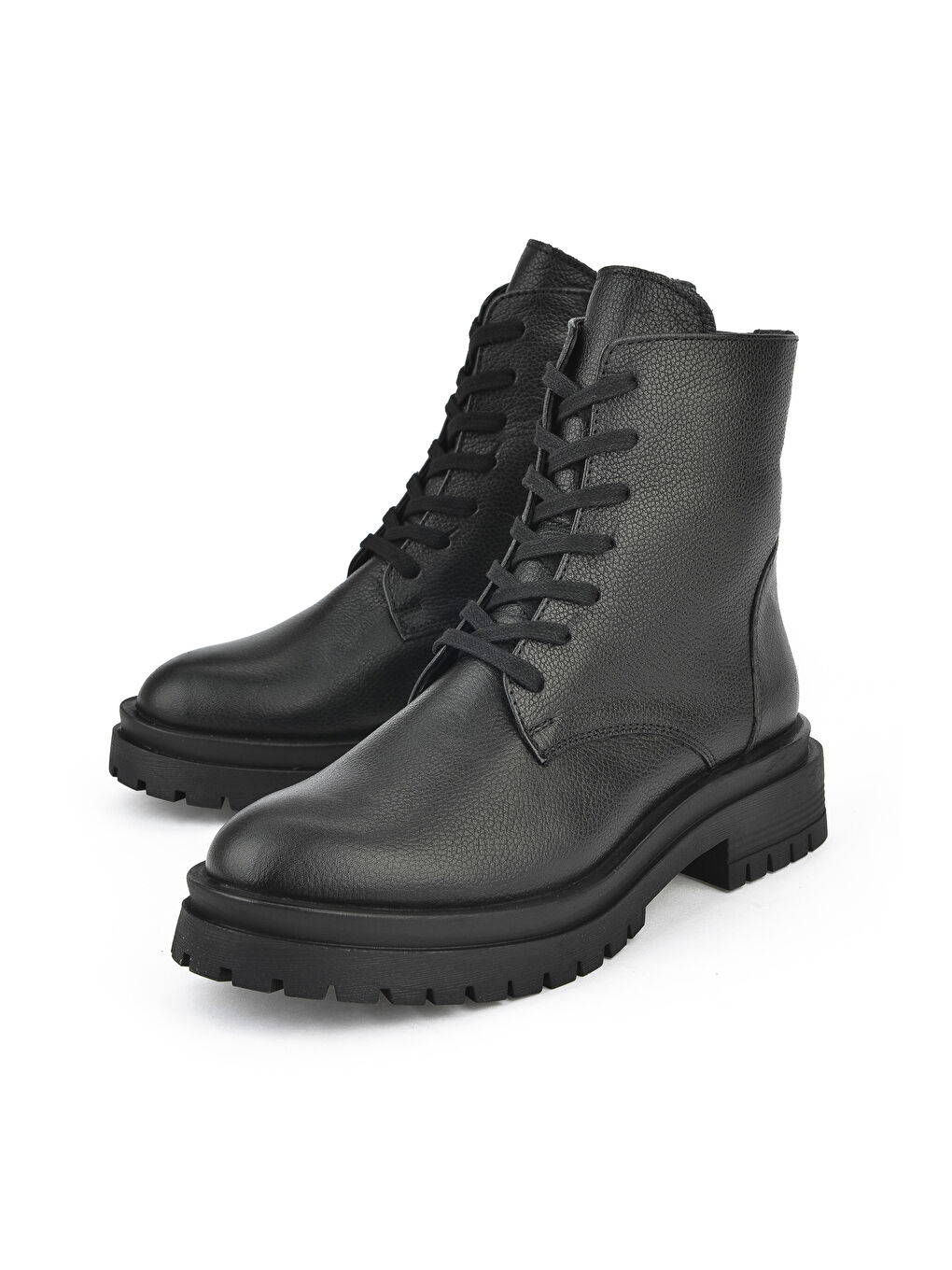 Kadın Hakiki Deri Bot 143359Z305 Siyah