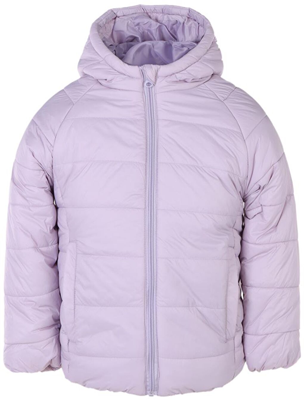 Lila Kız Çocuk 2-5 Yaş Mont