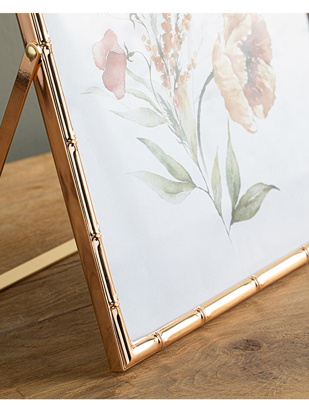 Sarı Bamboo Metal Çerçeve Gold-1