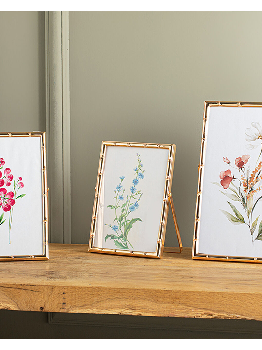 Sarı Bamboo Metal Çerçeve Gold-2