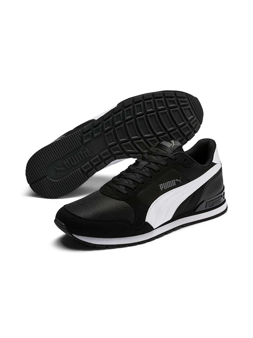 Siyah ST Runner v2 Mesh Ayakkabı-4