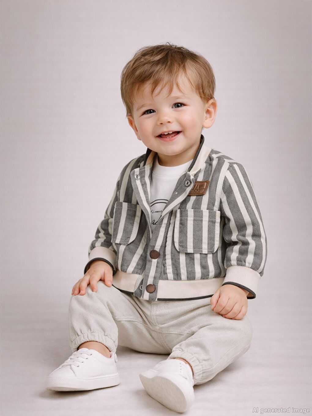 Ceketli 3 Lü 6-18 Ay Takım - Haki