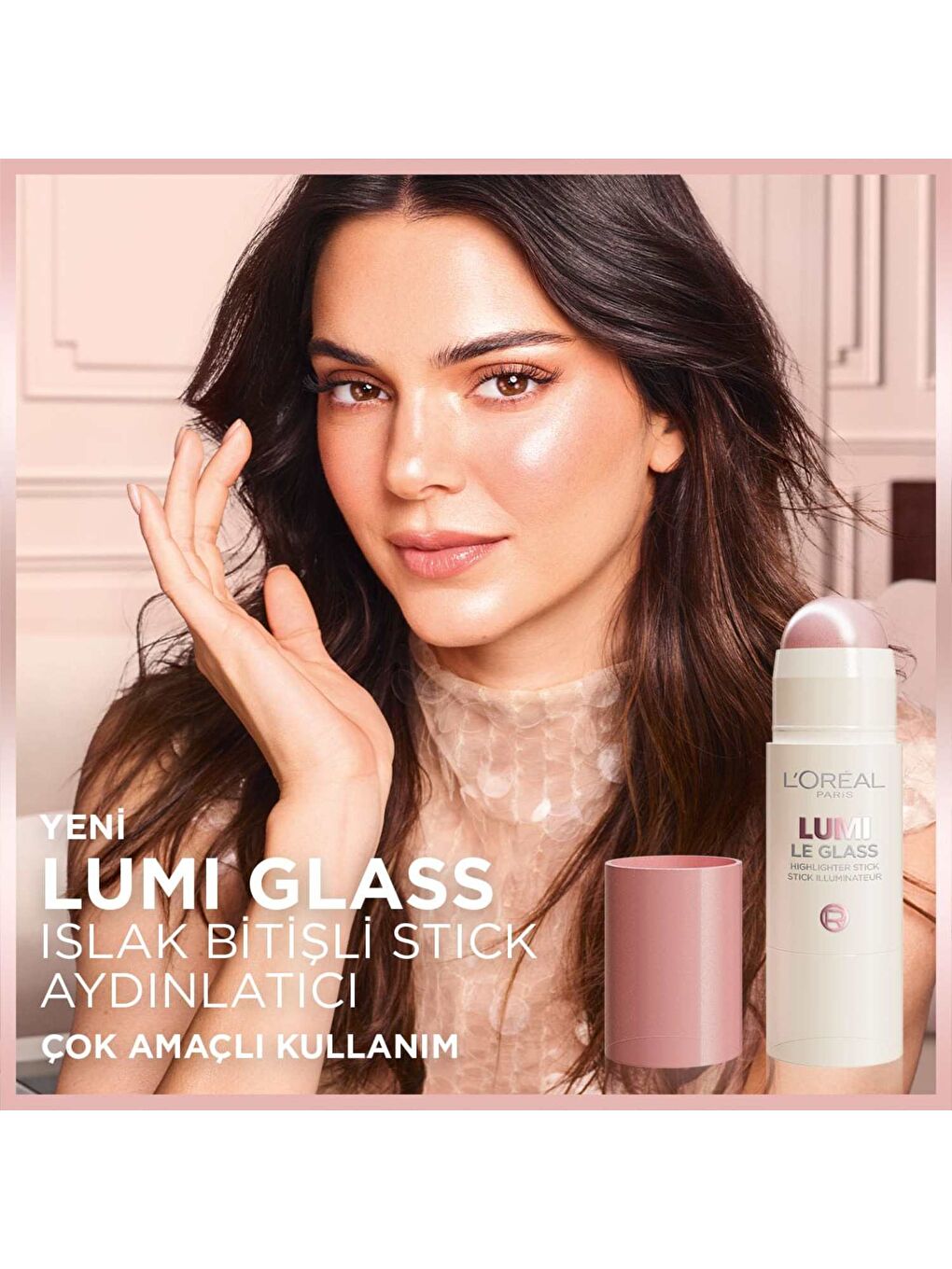 Lumi Glass Islak Bitişli Stick Aydınlatıcı - 610 Glassy Pearl Eclat-1