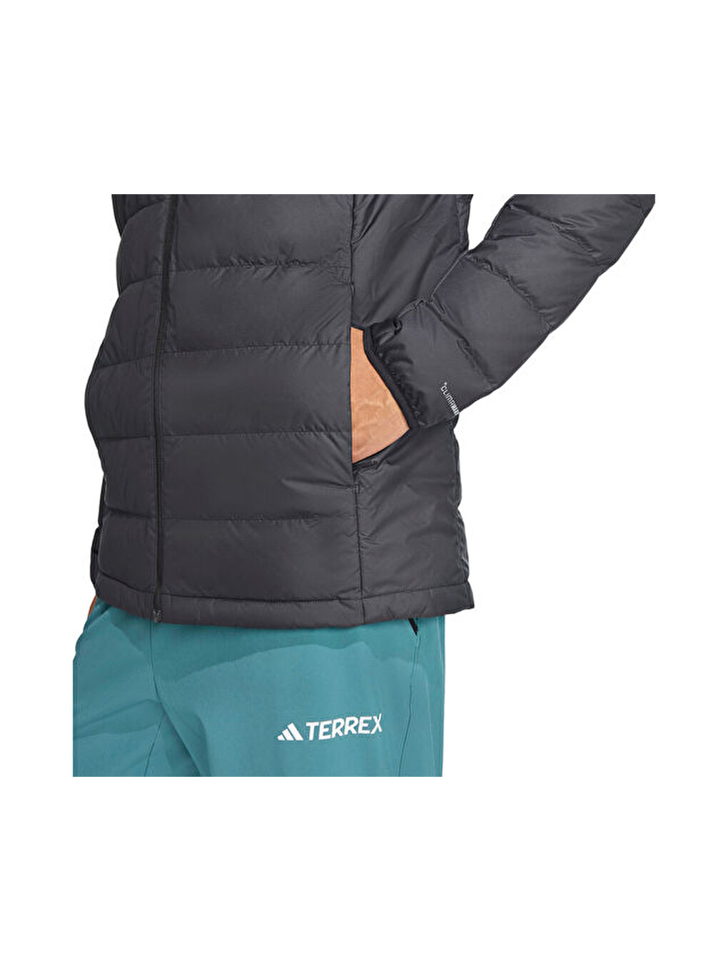 Terrex Mt Down Jacket Erkek Outdoor Montu Jz9966 Siyah-3