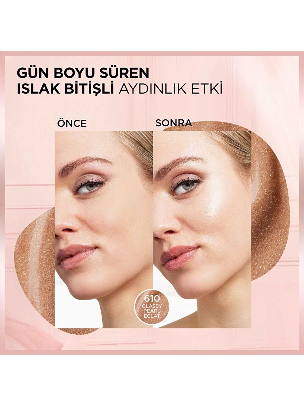 Lumi Glass Islak Bitişli Stick Aydınlatıcı - 610 Glassy Pearl Eclat-5