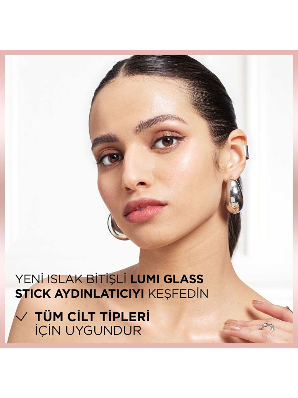 Lumi Glass Islak Bitişli Stick Aydınlatıcı - 610 Glassy Pearl Eclat-6