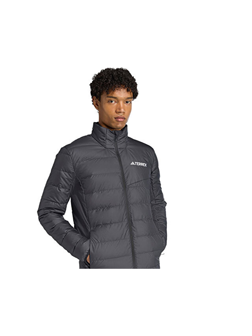 Terrex Mt Down Jacket Erkek Outdoor Montu Jz9966 Siyah-4