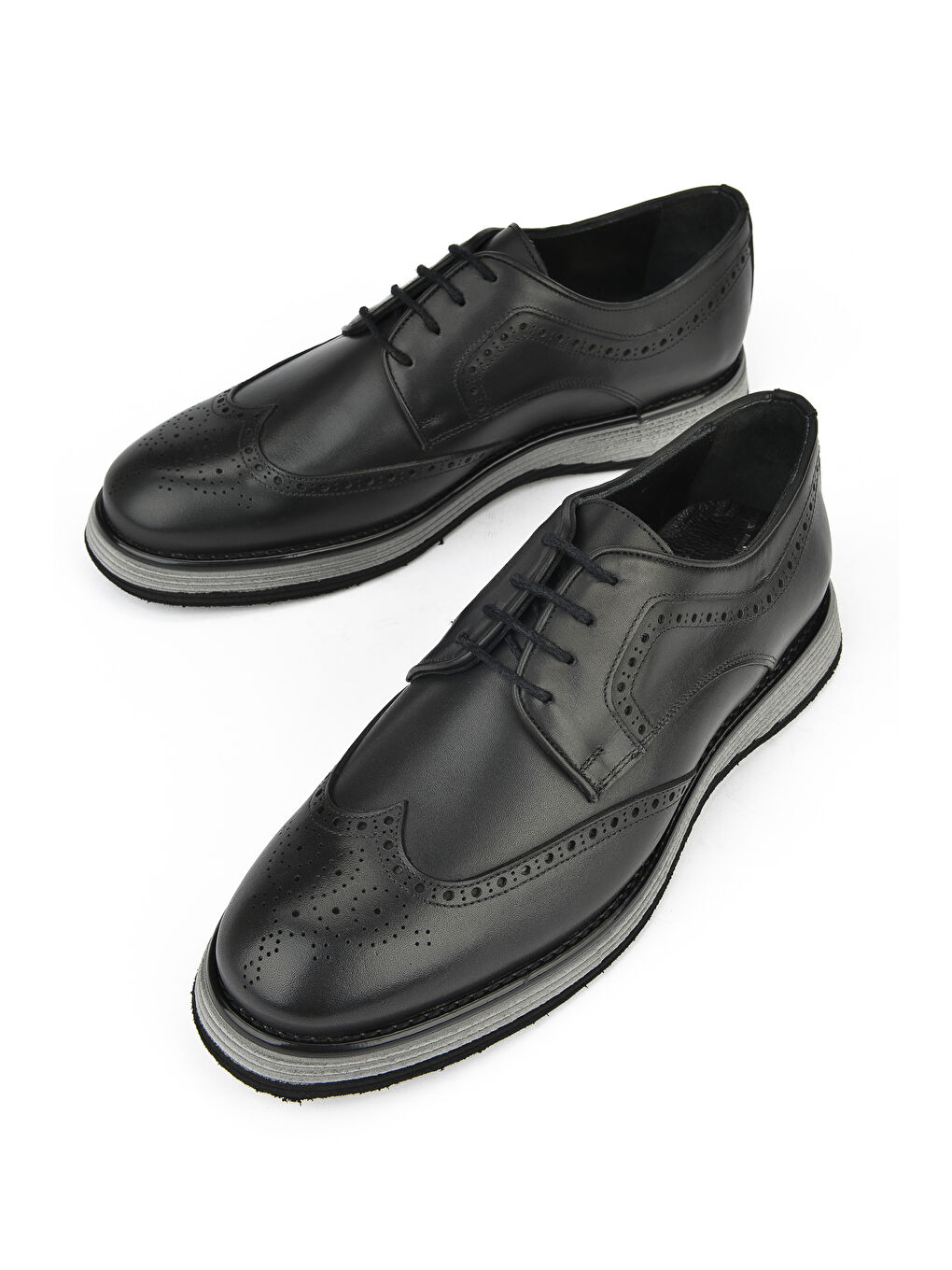 Erkek Hakiki Deri Ayakkabı 1431011Z16533 Siyah