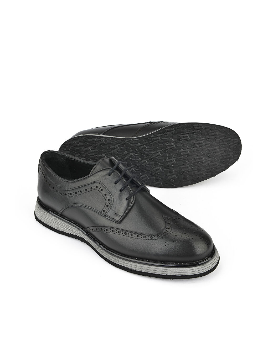 Erkek Hakiki Deri Ayakkabı 1431011Z16533 Siyah-1