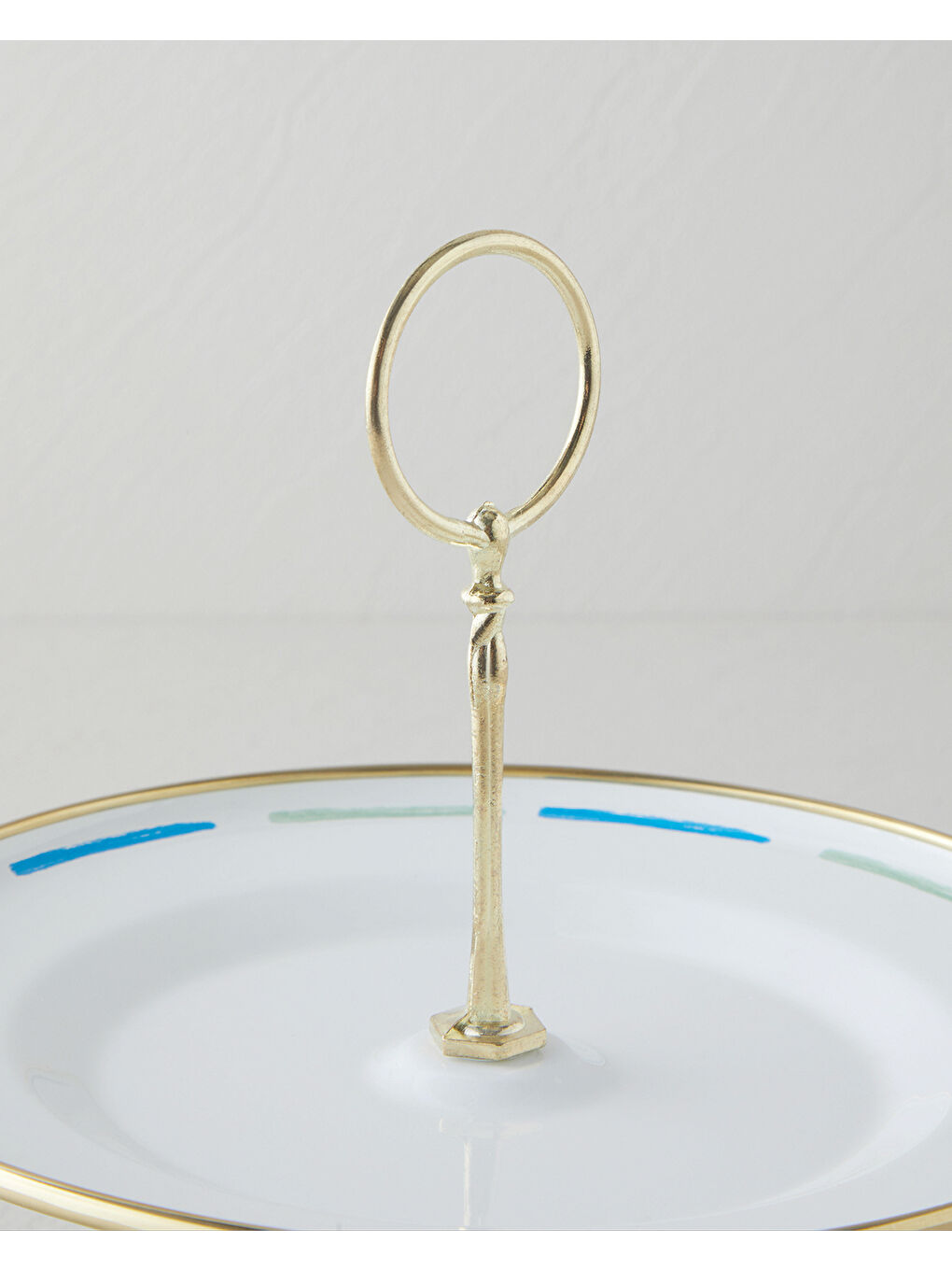 Nautical Emaye Katlı Servis 21x29 cm Mavi-2