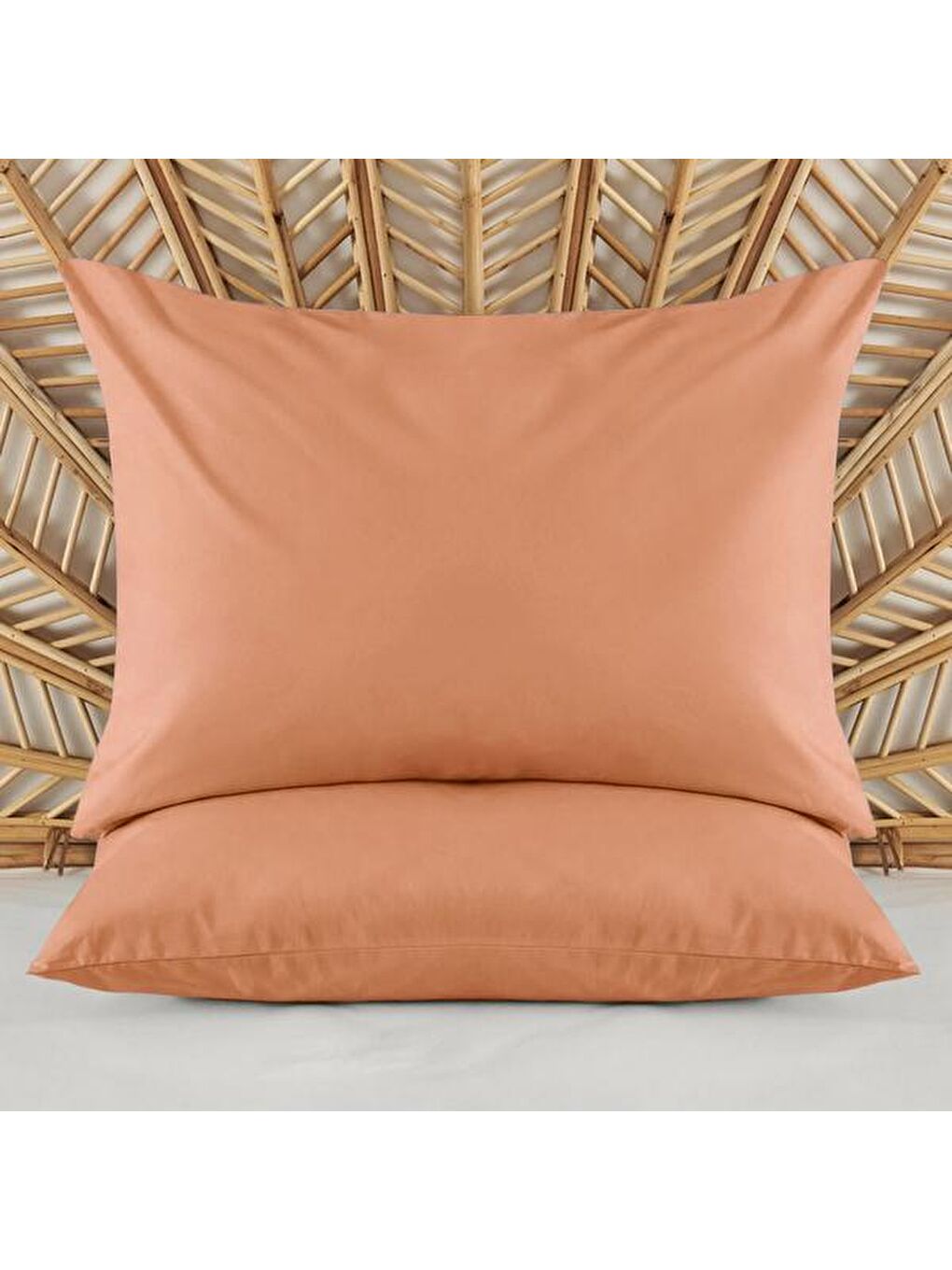 Soft 2'li Yastık Kılıfı - Turuncu - 50x70 cm