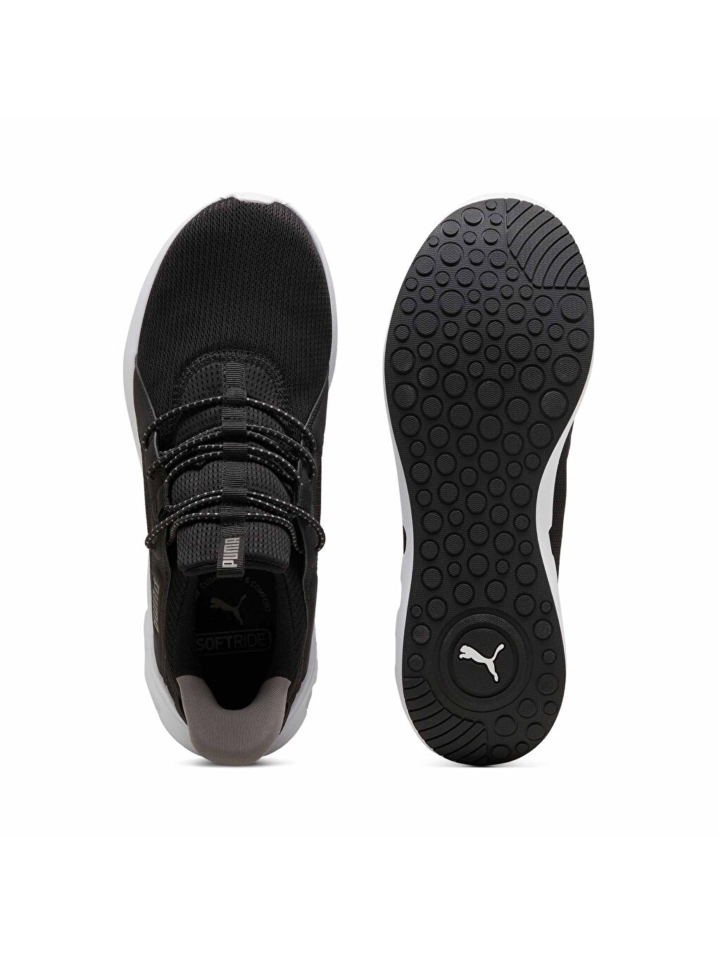 Siyah SOFTRIDE Carson Ease In UNISEX Koşu Ayakkabısı-4