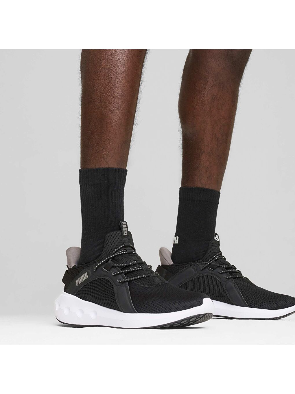 Siyah SOFTRIDE Carson Ease In UNISEX Koşu Ayakkabısı-7