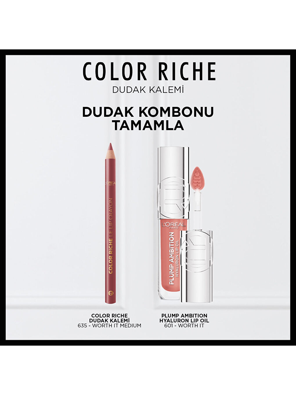 Color Riche Dudak Kalemi - 635 Worth It Medium-3