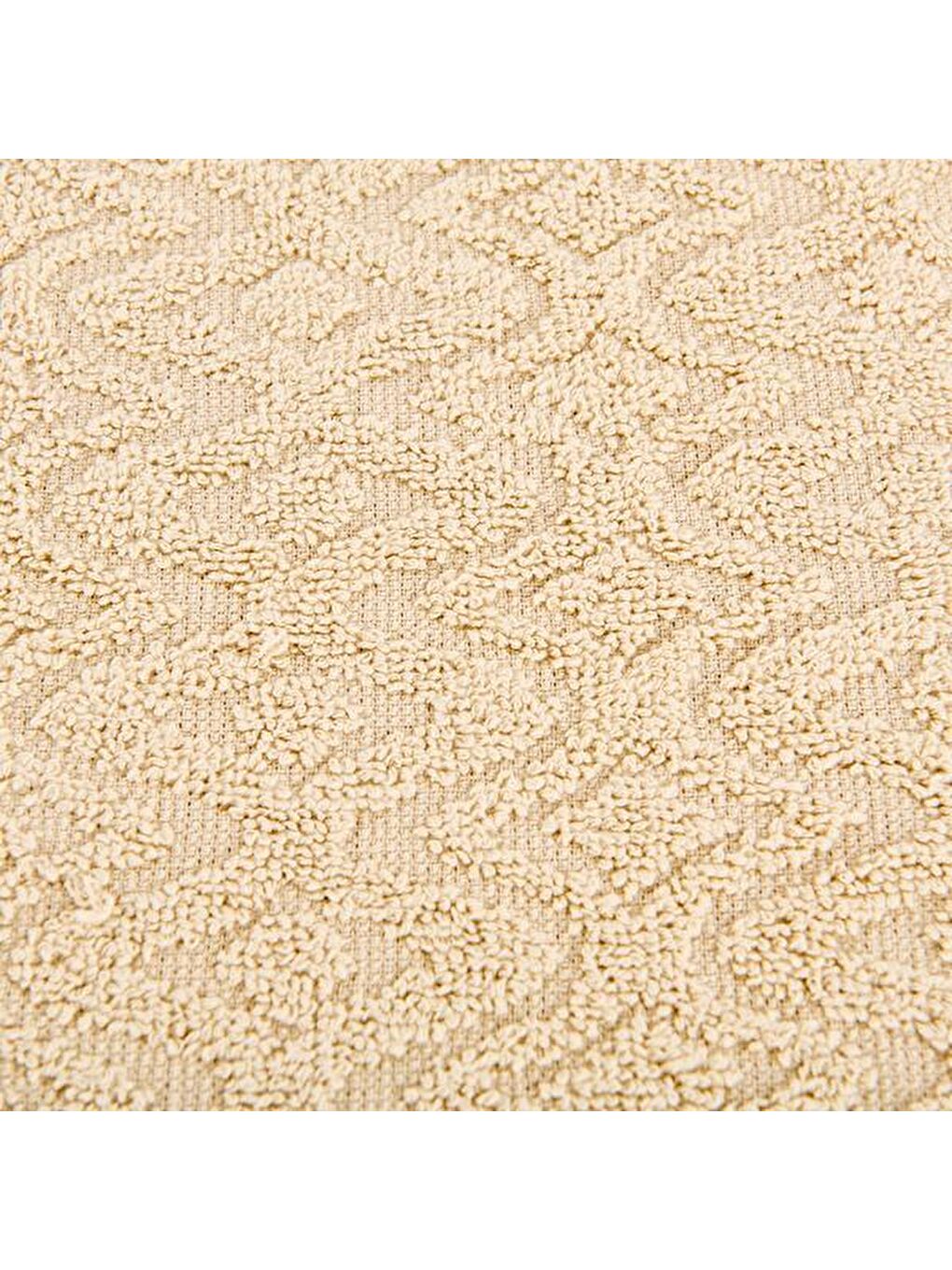 Ekru Soft Charm 2'li Havlu Seti - Krem - 30x30 cm-2