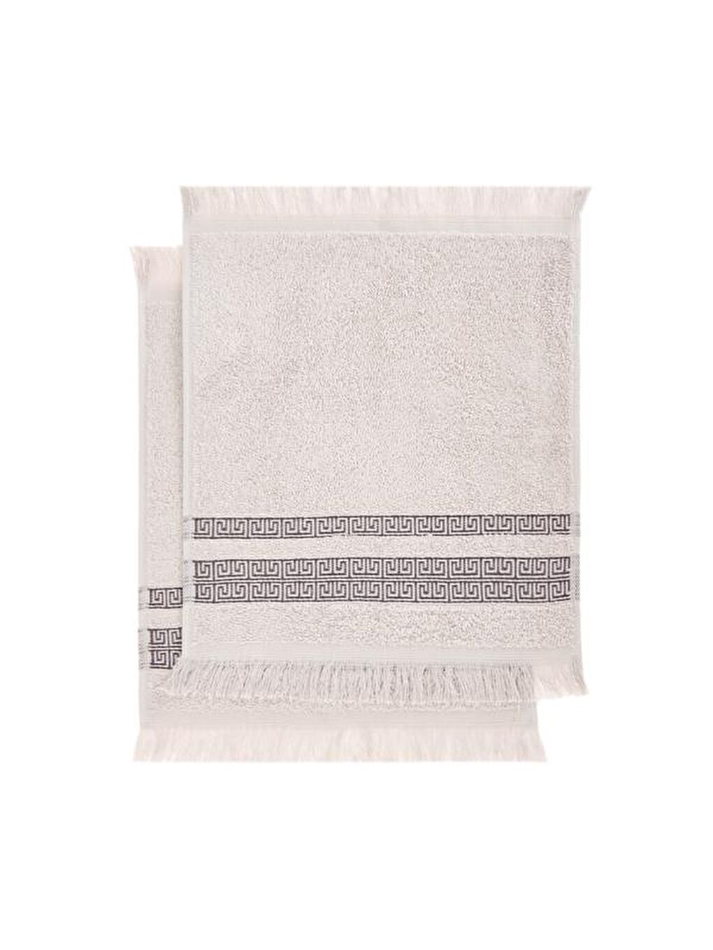 Evidea Soft Moneo 2'li Havlu Seti - Antrasit - 30x30 cm - 1