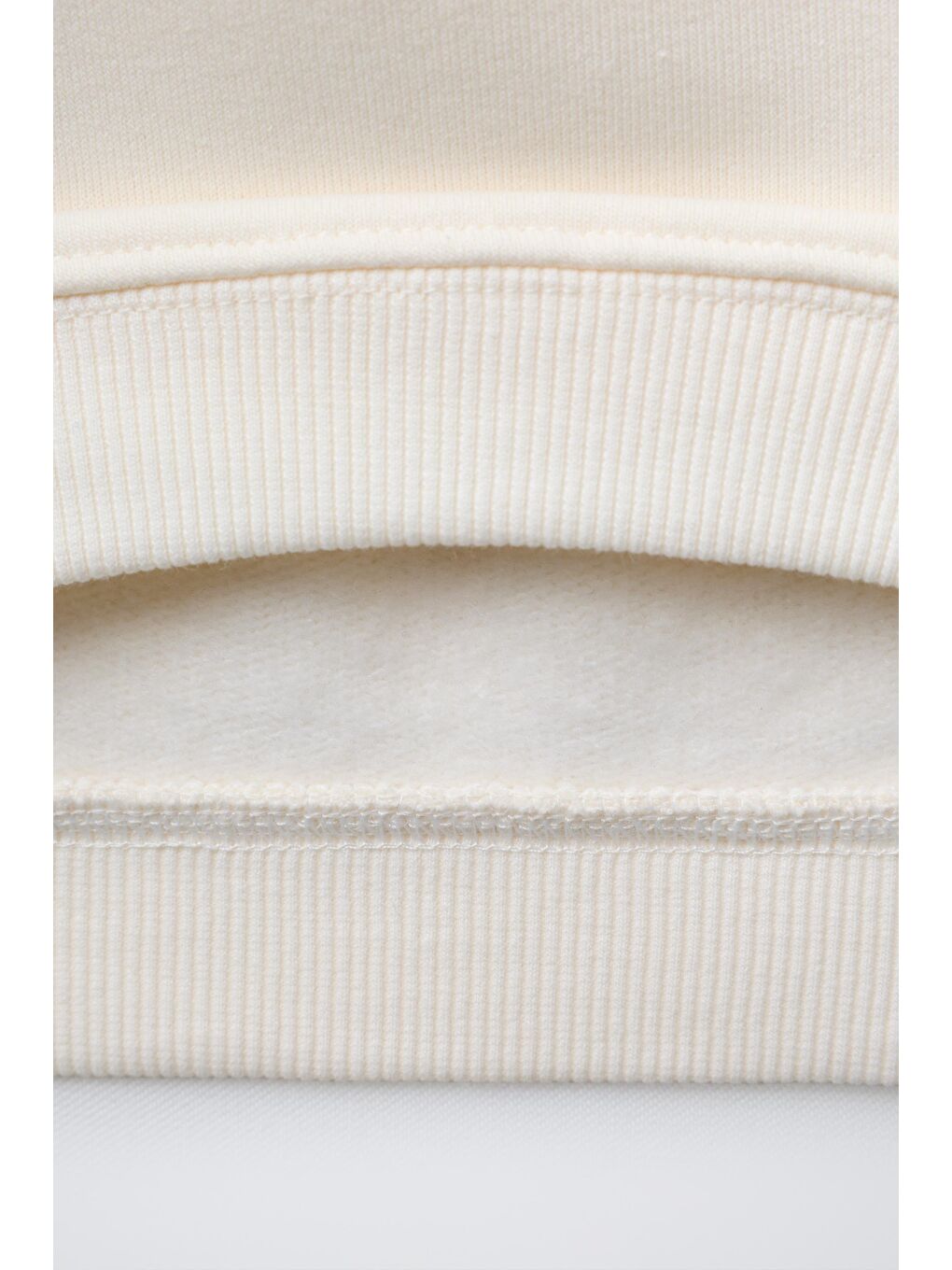 Karışık Kız Çocuk Pamuklu Ekru Kalp Aplikeli Sweatshirt Ve Leopar Desenli Flare Tayt Takım-3