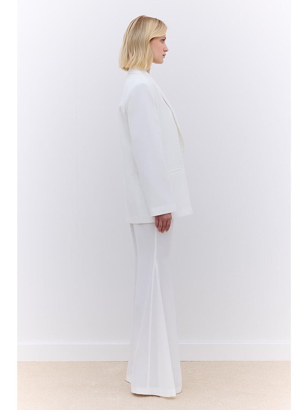 Vıctorıa Abiye Ceket Ekru-4