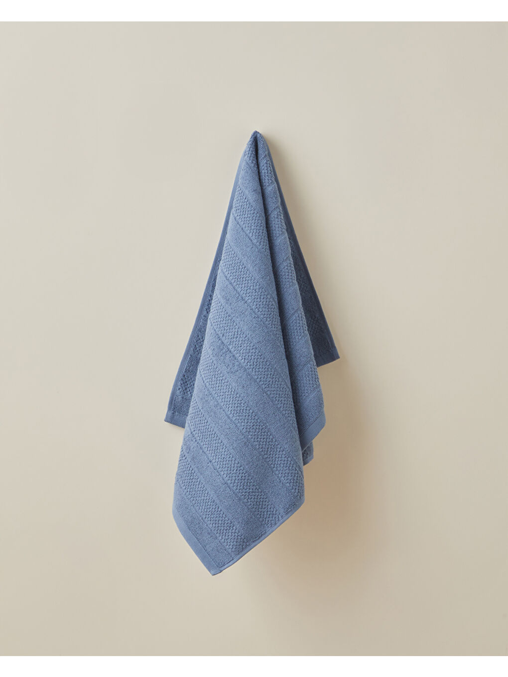 Sandy Stripe Pamuk Yüz Havlusu 50x80 cm Lacivert