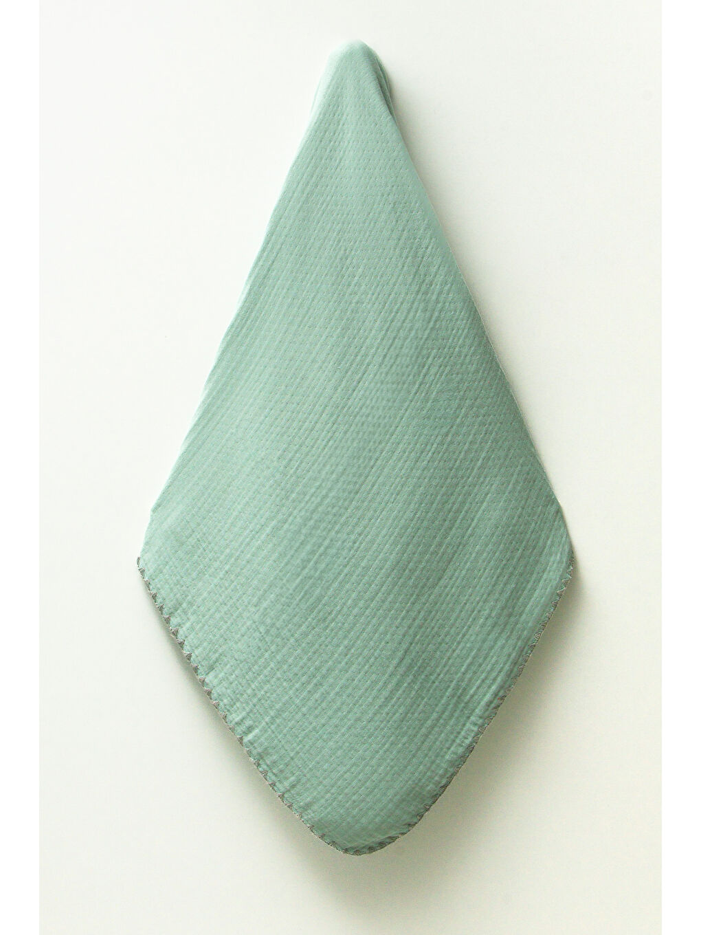 Turkuaz 4 Katlı %100 Pamuklu  Müslin Bebek Battaniyesi-1