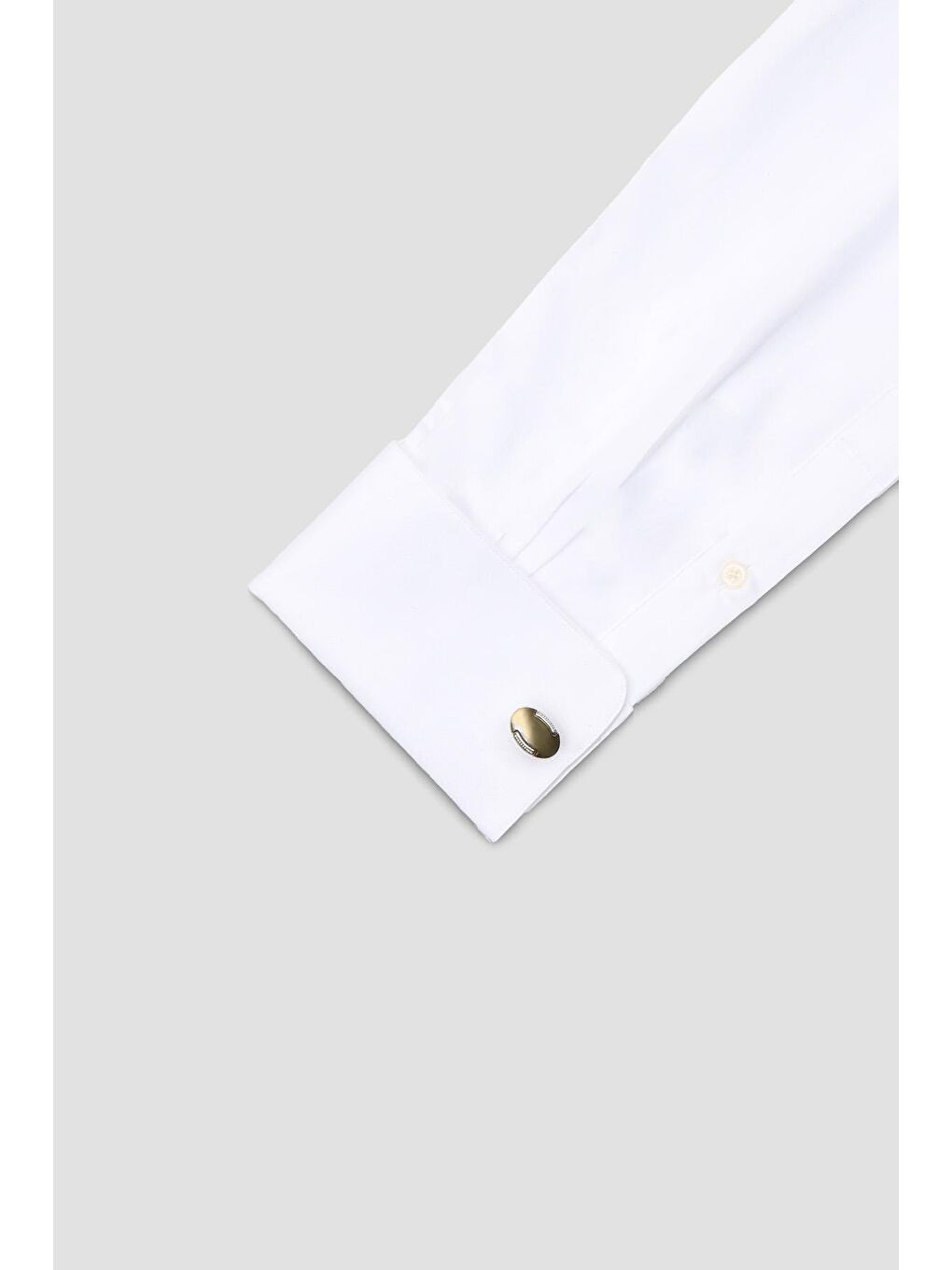 Sarı 98515 Silver Gold Erkek Kol Düğmesi-2