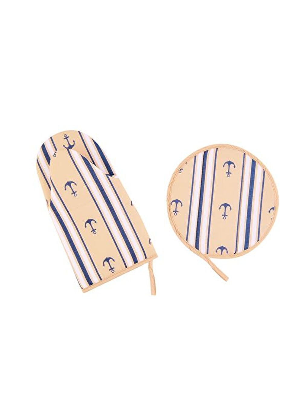 Karışık Soft Marin Eldiven Tutaç Seti - Renkli