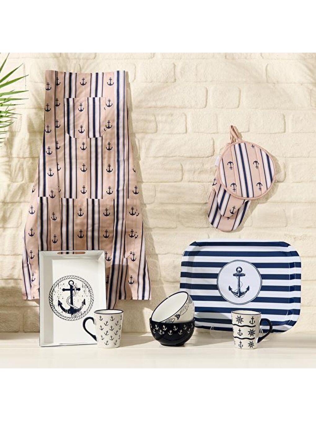 Karışık Soft Marin Eldiven Tutaç Seti - Renkli-4