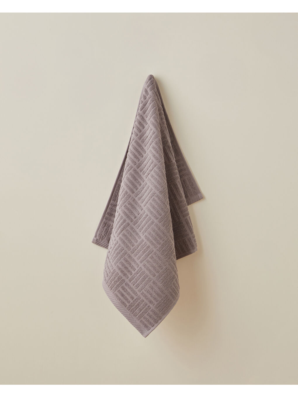 Kahverengi Panera Pamuk Yüz Havlusu 50x85 cm Sisli Kahve