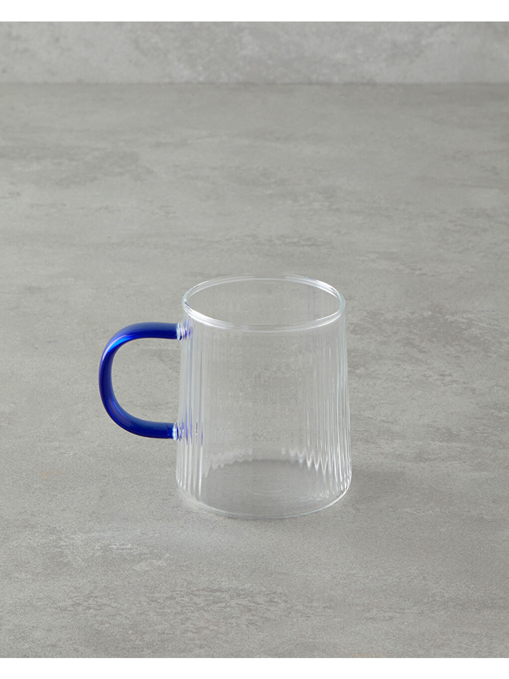 Starlit Borosilikat Kupa 320 ml Mavi-1