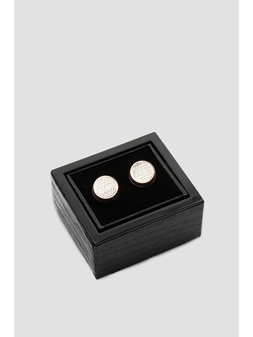 Sarı 98516 Bronze Bronze Erkek Kol Düğmesi