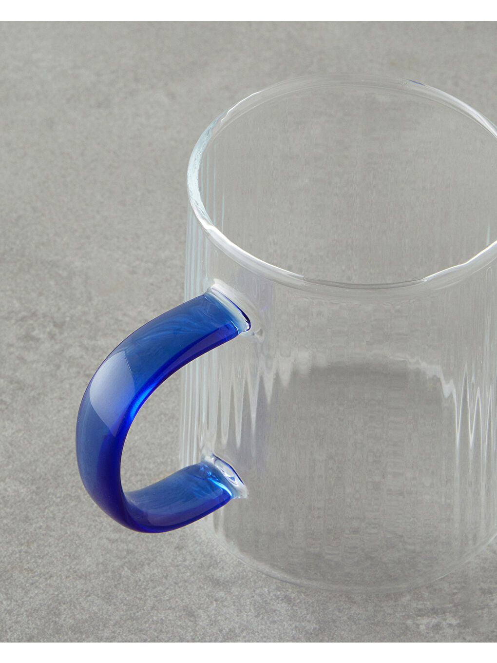 Starlit Borosilikat Kupa 320 ml Mavi-2