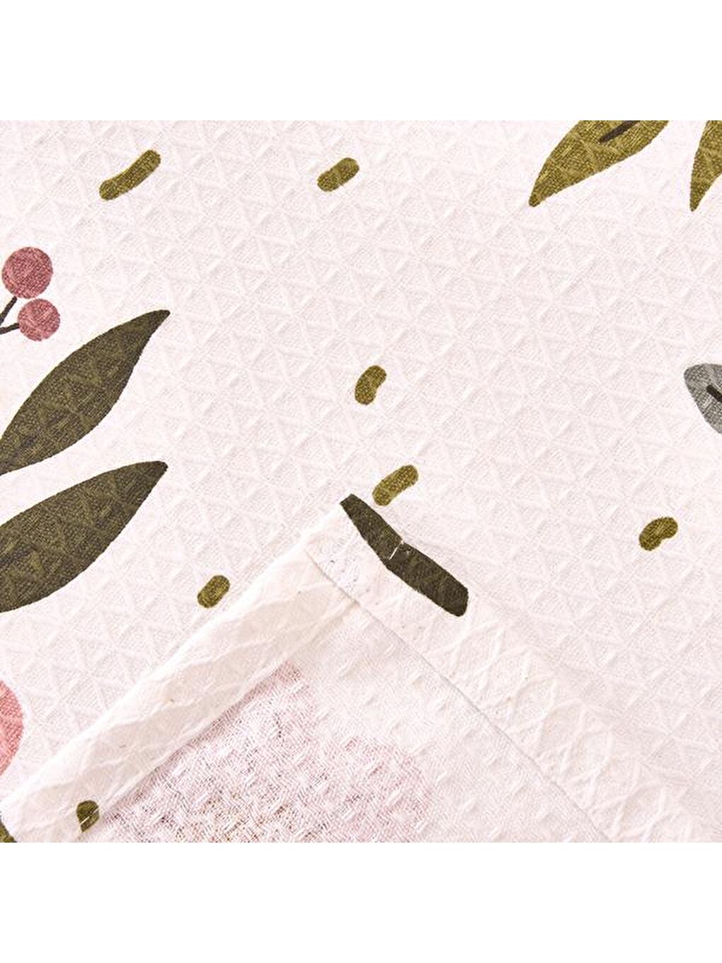 Karışık Soft Tarraco Çift Kişilik Pike - Renkli - 200x220 cm-3