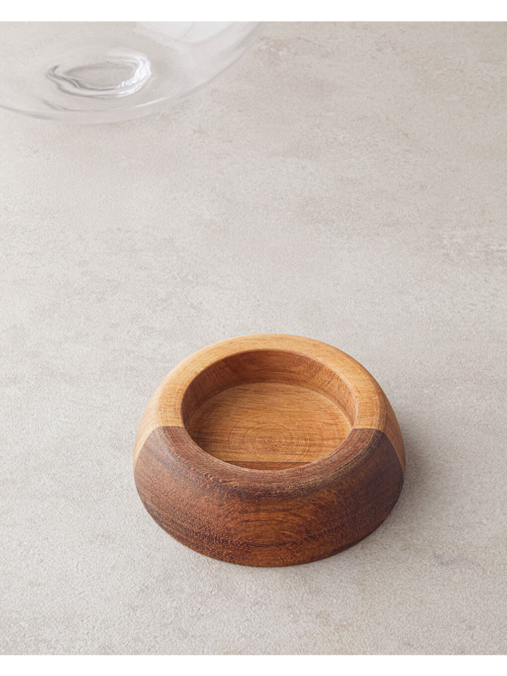 Renksiz Viserys Cam-Ahşap Sunumluk 13x21,5 Cm Şeffaf-2