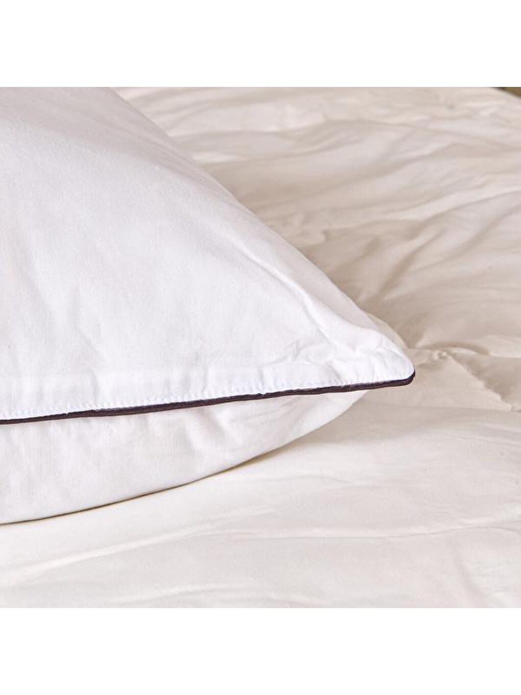 Beyaz Soft Kaz Tüyü Yastık - 50x70 cm-8