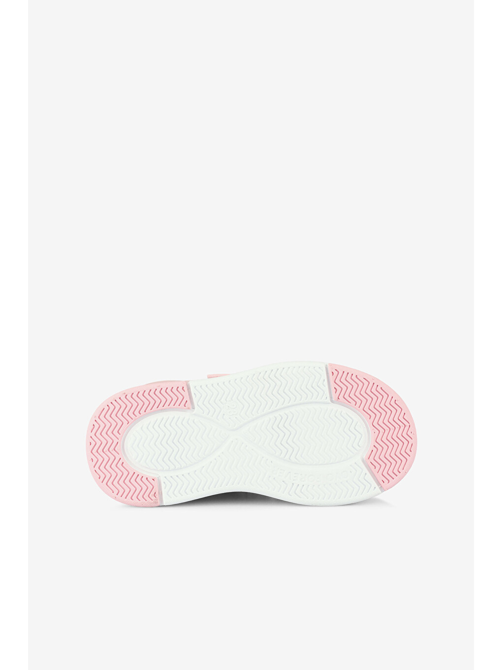 Pembe Borka Işıklı Kız Bebek Pudra Sneaker-3