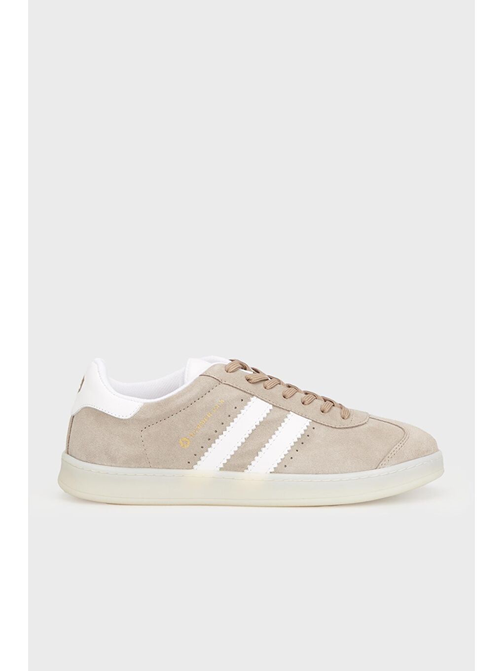 Bej Kamiq Süet Deri Sneaker Erkek Ayakkabı 102 24155-M