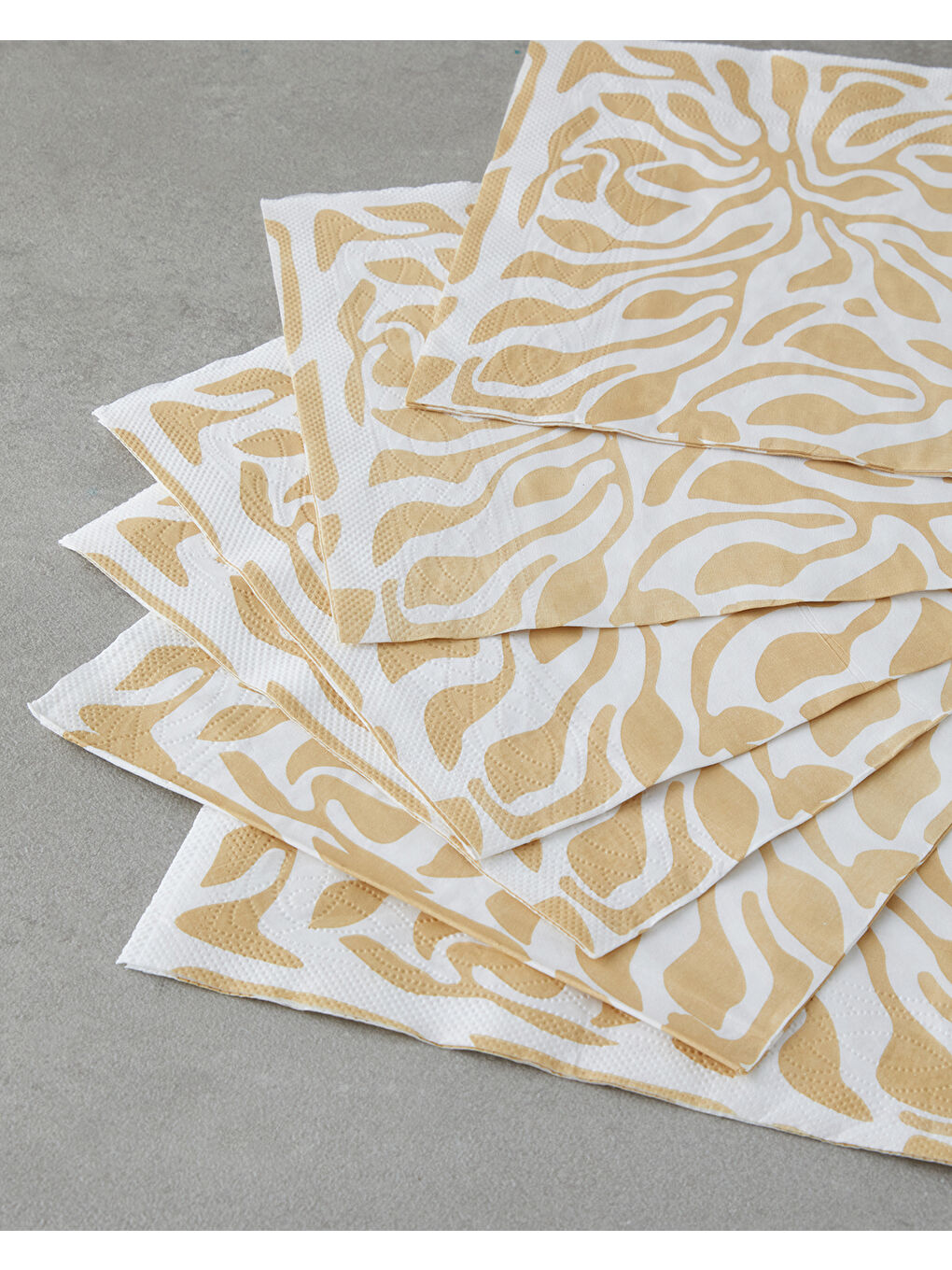 Fleurwave 20'li Kağıt Peçete 33x33 cm Bej-1