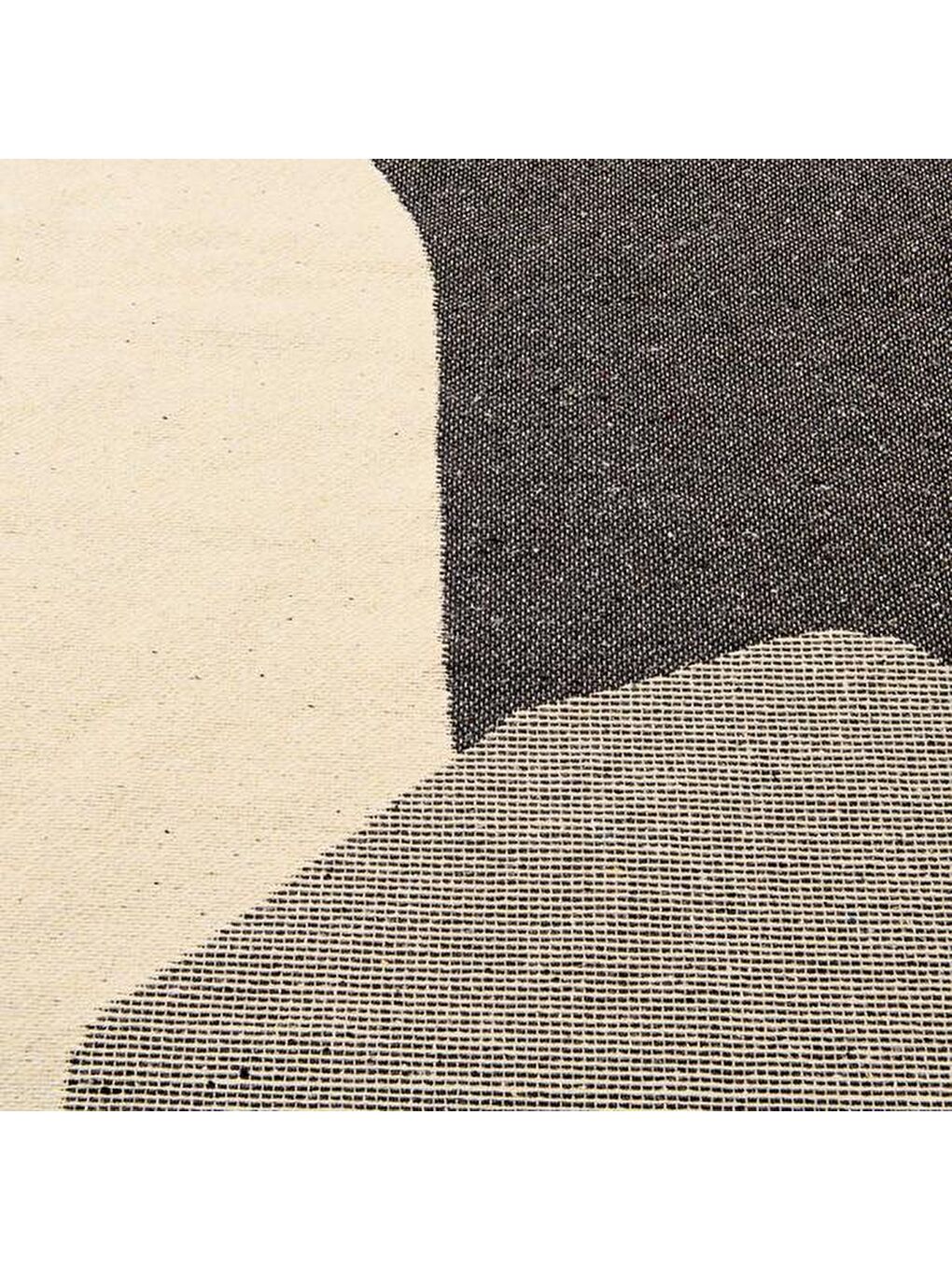 Soft Piedra Çift Taraflı Kilim - Gri - 80x150 cm-6