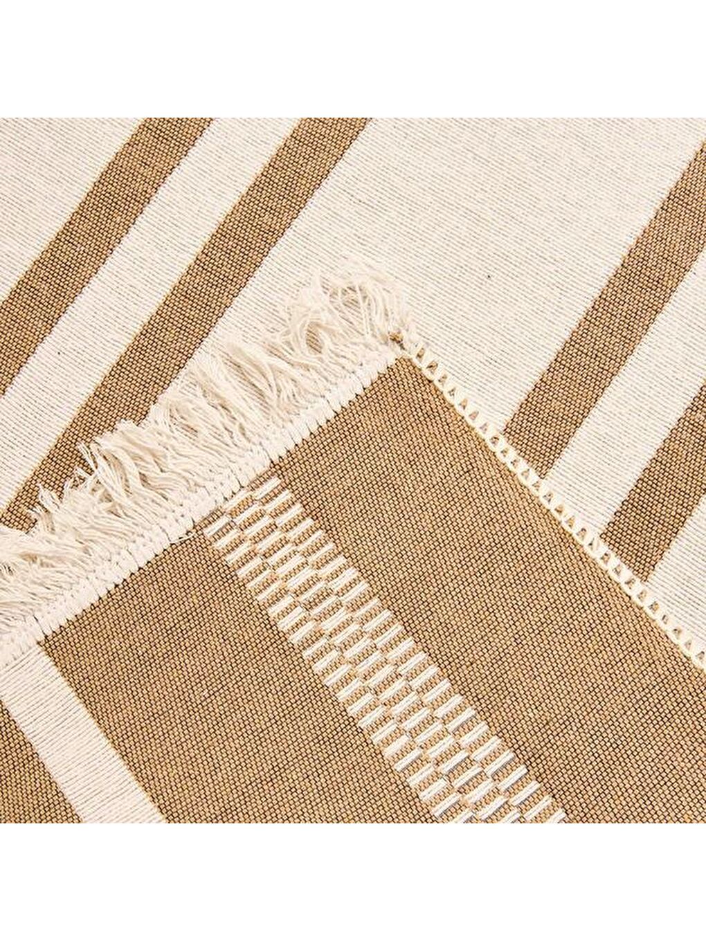 Evidea Soft Arya White Beige Kilim - Beyaz / Bej - 120x180 cm - 1