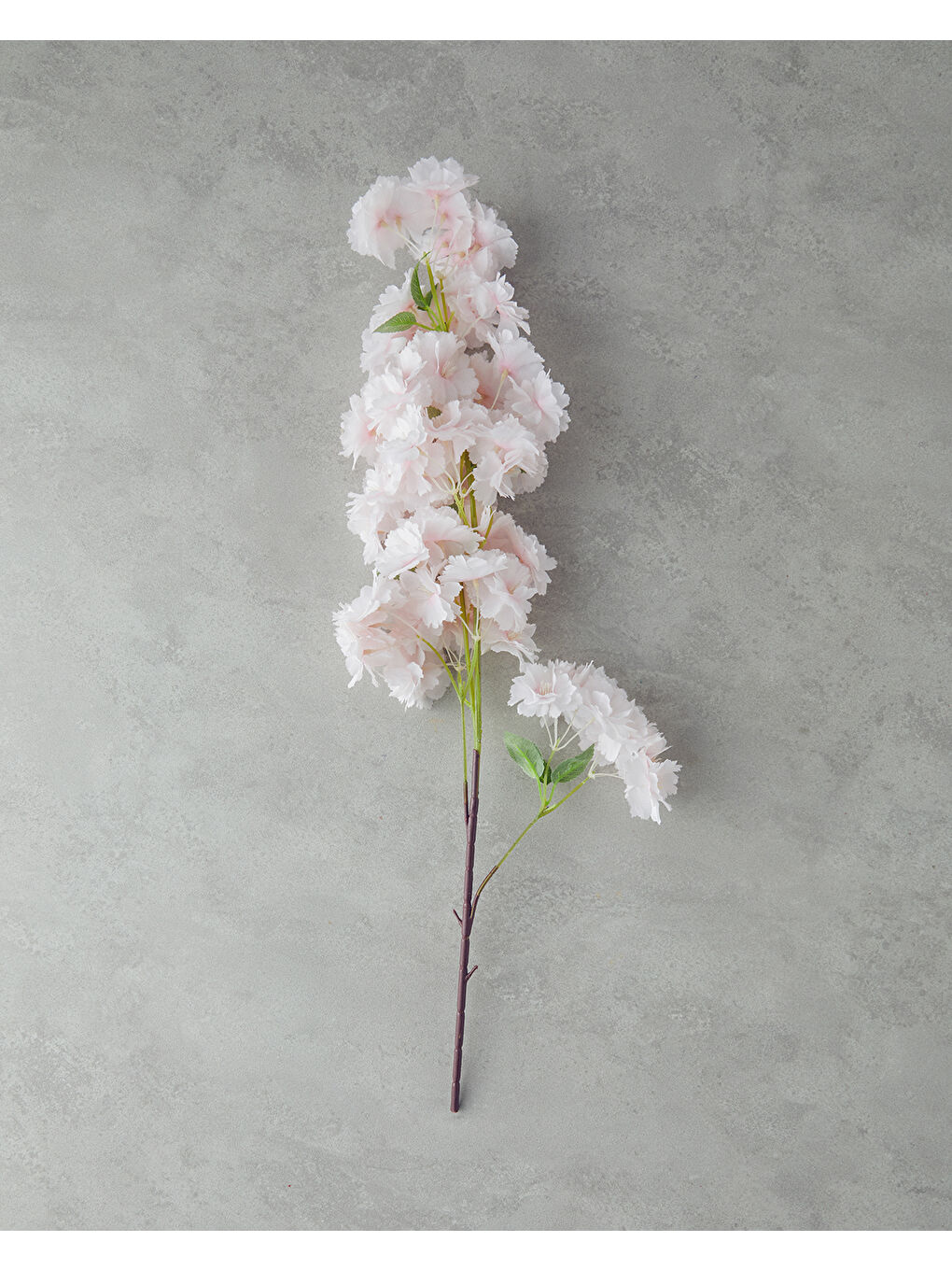 Cherry Branch Tek Dal Yapay Çiçek Açık Pembe